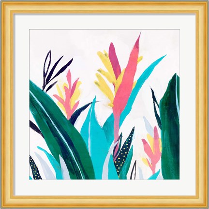 Framed Alpinia I Print