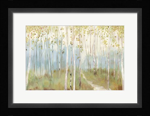 Framed Sunny Forest Print