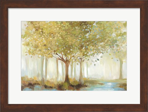 Framed Forest River Print
