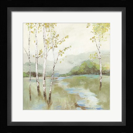 Framed Calm River Print