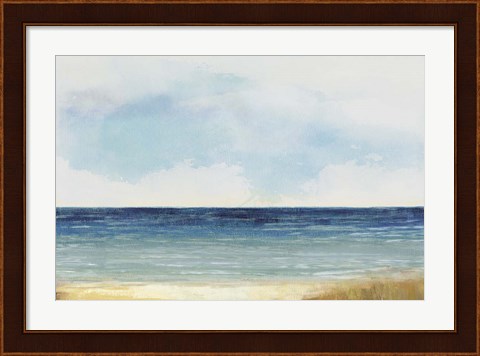 Framed Summer by the Water Print