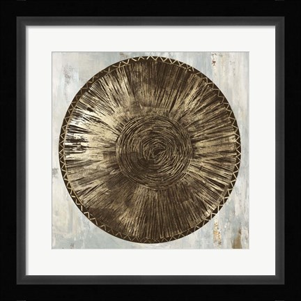 Framed Zulu Gold III Print