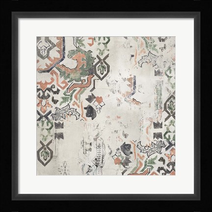 Framed Oriental Rug I Print