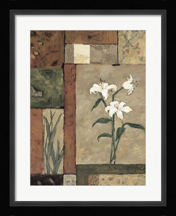 Framed Nature's Bounty III Print