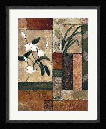 Framed Nature's Bounty IV Print