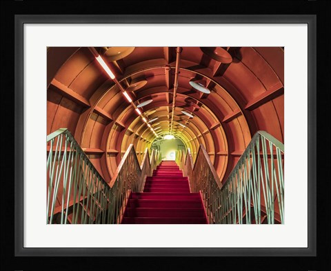 Framed Atonium Brussels Print