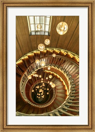 Framed London Staircase Print