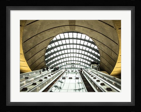 Framed London Metro 2 Print