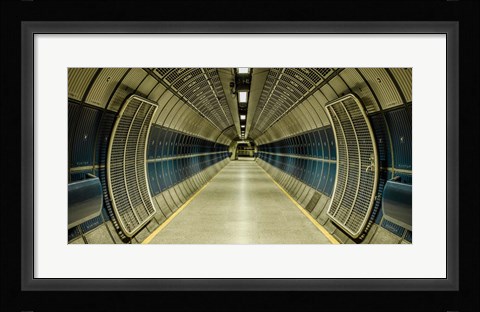Framed London Metro 3 Print
