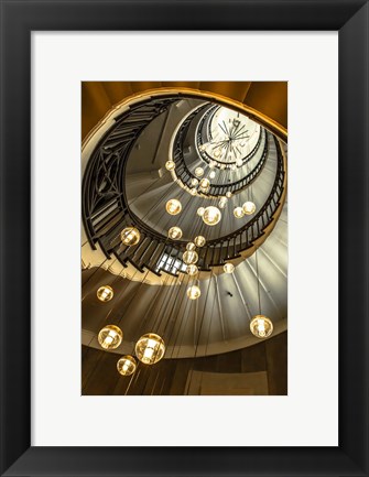 Framed London Staircase 3 Print
