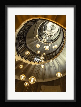 Framed London Staircase 3 Print