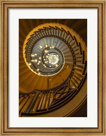 Framed London Staircase 4 Print