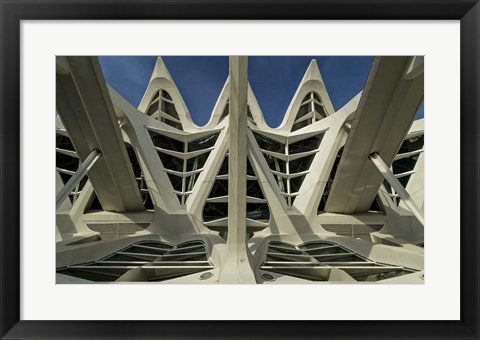 Framed Valencia Architecture 2 Print