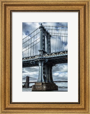 Framed Manhattan Bridge 2 Print