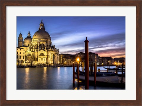 Framed Venice Santa Maria Print