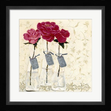 Framed Inspired Pink Print