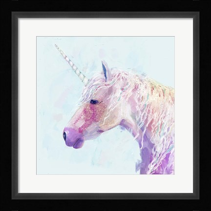 Framed Mystic Unicorn II Print