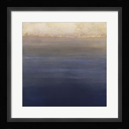 Framed Indigo Sundown II Print