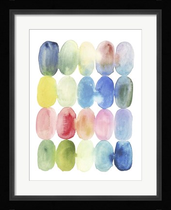 Framed Color Melt I Print