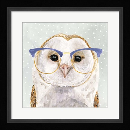 Framed Four-eyed Forester II Print