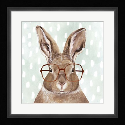 Framed Four-eyed Forester III Print
