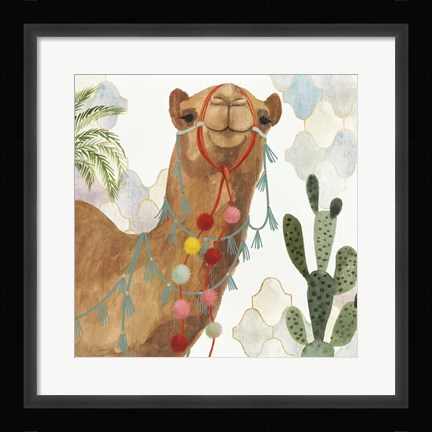 Framed Meet me in Marrakech III Print