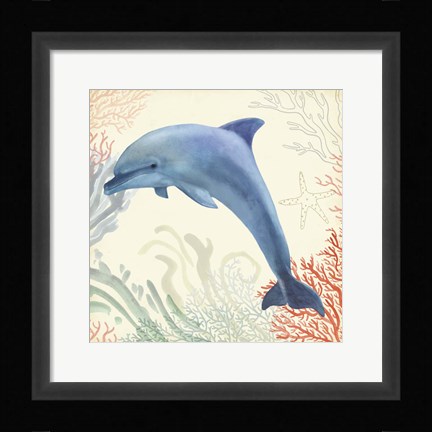 Framed Underwater Whimsy II Print