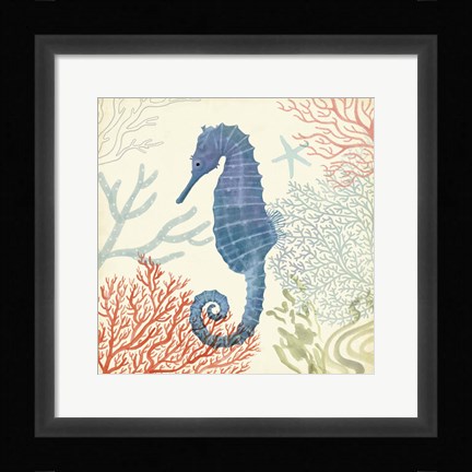 Framed Underwater Whimsy IV Print