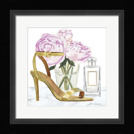 Framed Get Glam VII Print