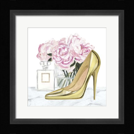 Framed Get Glam VIII Print