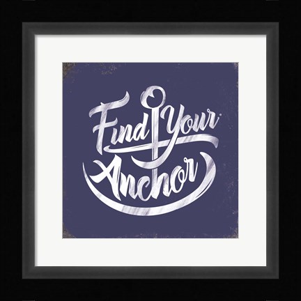 Framed Punny Nautical IV Print