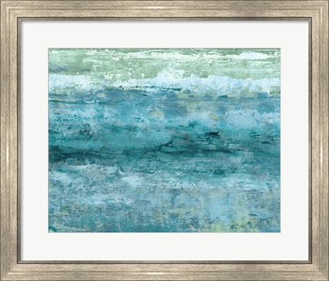 Framed Aegean Seas II Print