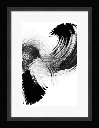 Framed Your Move on White II Print