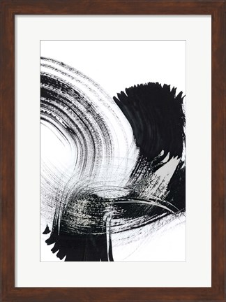 Framed Your Move on White III Print
