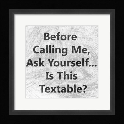 Framed Phone Snark II Print