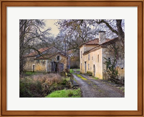 Framed Pastoral Countryside XII Print