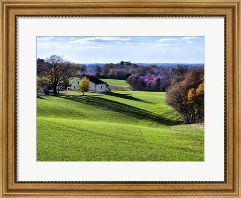 Framed Pastoral Countryside XV Print
