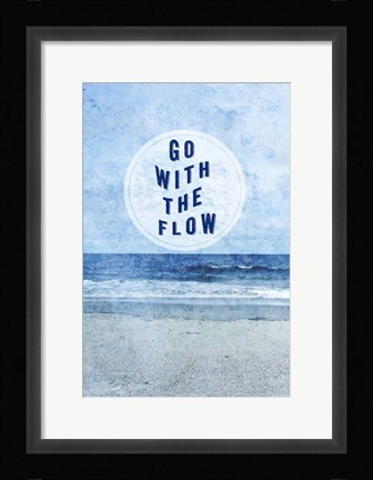 Framed Paradise Sentiment I Print