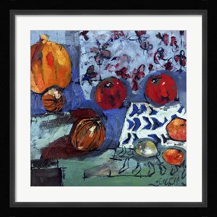 Framed Apple Composition Print