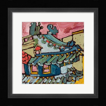 Framed Chinatown I Print