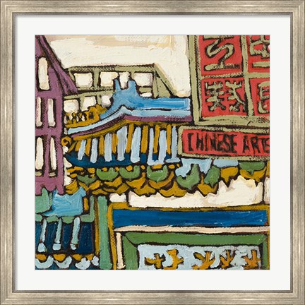Framed Chinatown XI Print