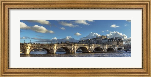 Framed Pont Neuf Paris Print
