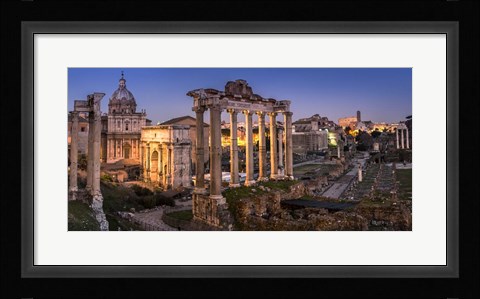 Framed Forum Romanum Rome Print