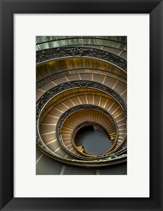 Framed Rome Staircase Print