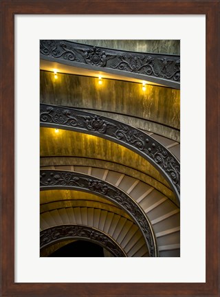 Framed Rome Staircase 2 Print