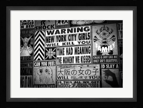 Framed Williamsburg New York 2 Print