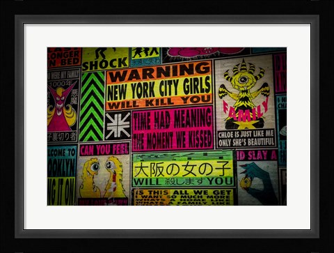 Framed Williamsburg New York 3 Print