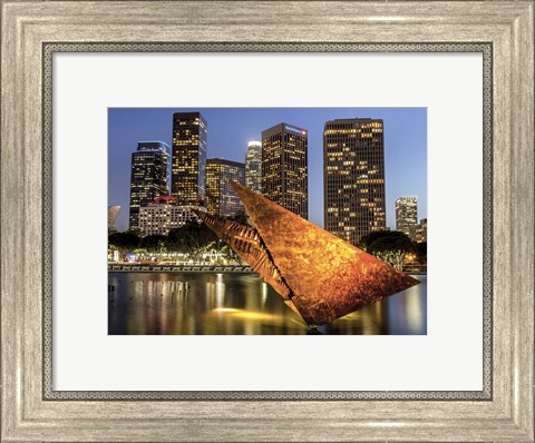 Framed Downtown Los Angeles Print