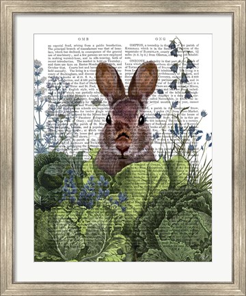 Framed Cabbage Patch Rabbit 6 Print