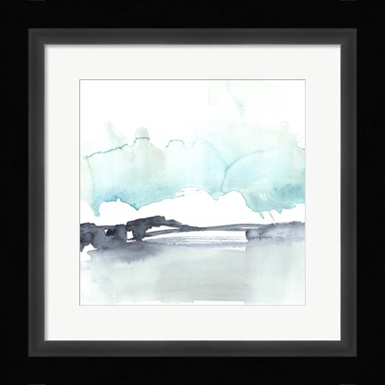 Framed Snow Line VI Print